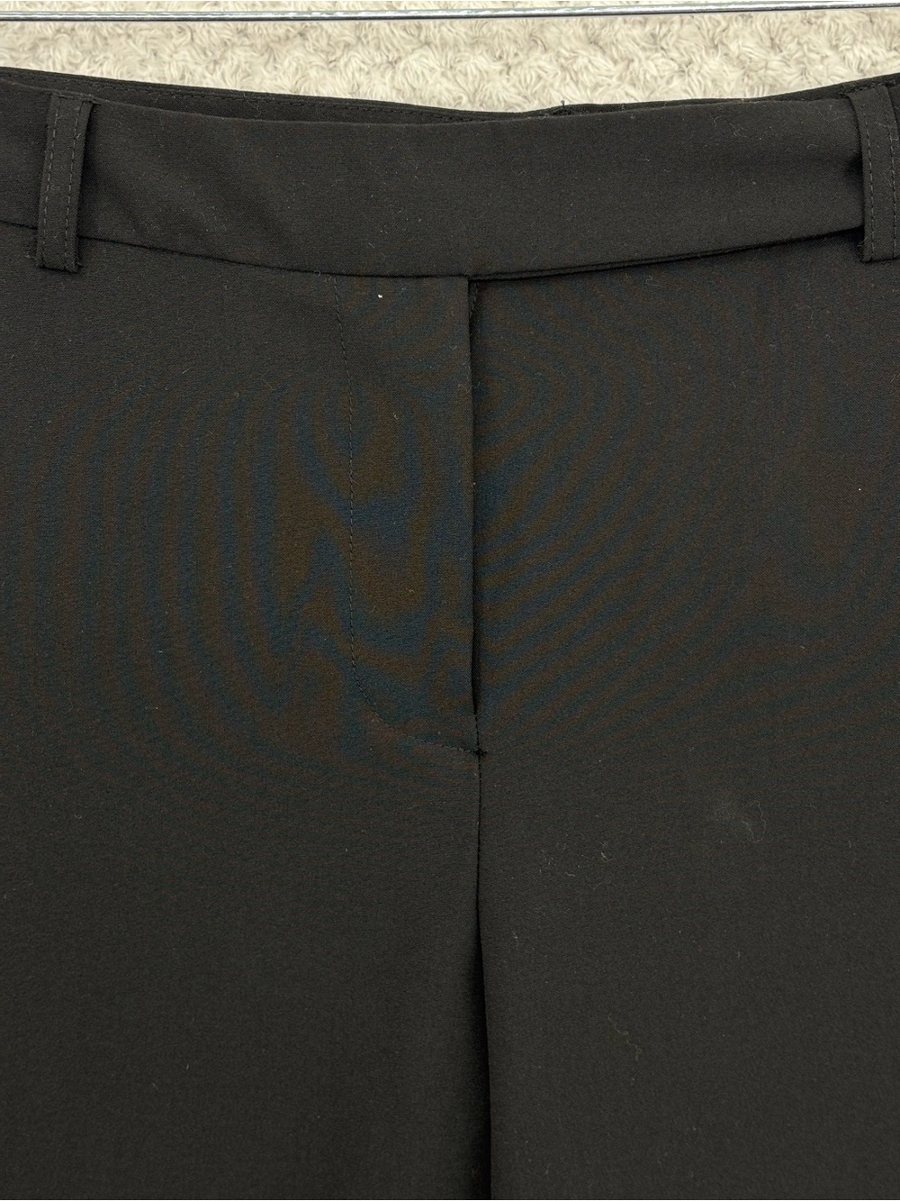 Reitmans Women’s Black Work Pants Size 13 Ankle Slit Trousers - Picture 6 of 11